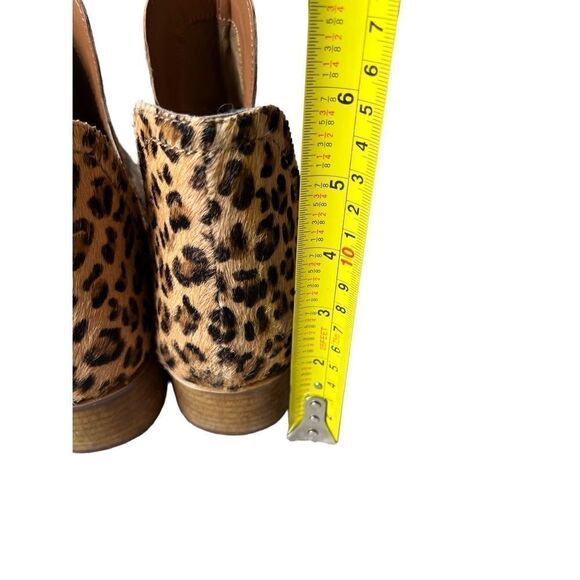 Coconuts by Matisse Leopard Calf Hair Ankle Booties size 7.5 - Picture 10 of 14